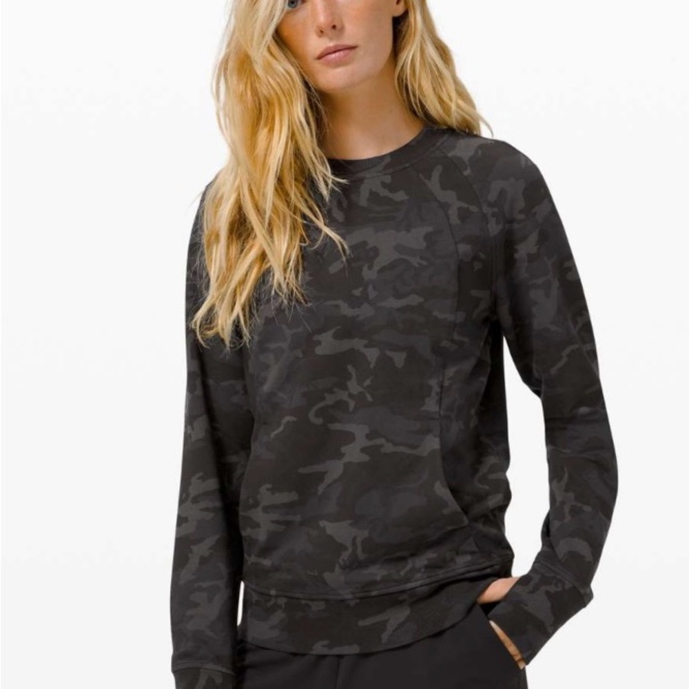 Lululemon Scube Crew (Incognito Camo Multi Grey)